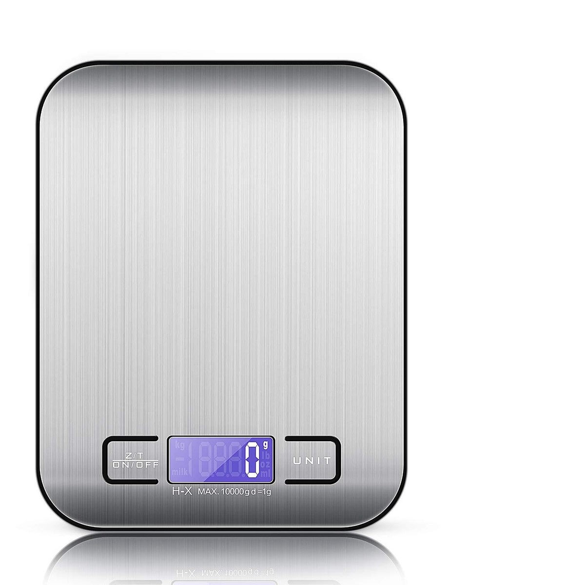 Stainless Steel Digital Kitchen Scale with LCD Display