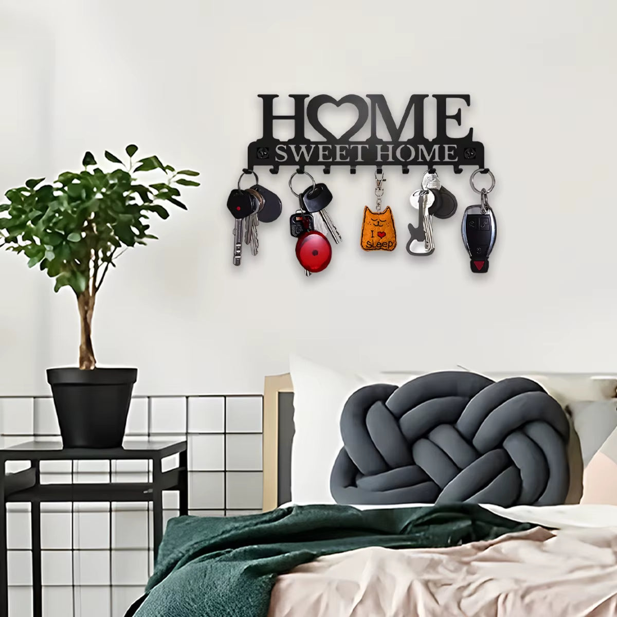 Home Sweet Home Wall Key Holder