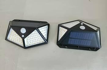 Solar LED Outdoor Wall Light with Motion Sensor – Waterproof Garden Lighting