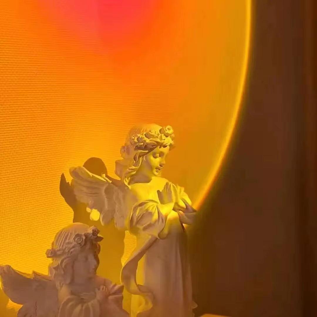 Sunset Glow Lamp – USB Ambient Projection Light