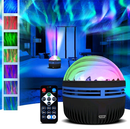 LED Ocean Wave Starry Sky Projector Lamp
