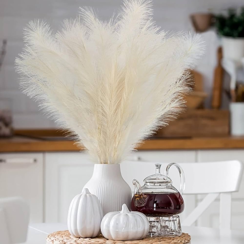 Soft Pampas Stems – Natural Vase Decor (10 pcs)