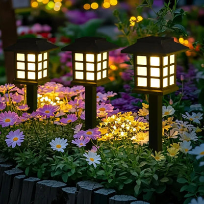 Solar Pathway Lights – Modern Outdoor Glow (2-Pack)